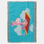 Cartoon Unicorns magischer Teppichsteppich Decke (Vorderseite Vertikal)