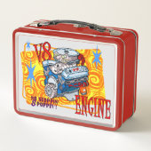CARTOON V-8 MOTOR METALL BROTDOSE (Rückseite)