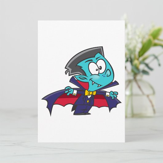 Cartoon Vampire Einladungen