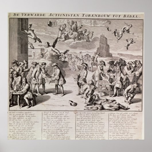 Cartoon verleumdet das katastrophale Experiment Poster (Vorne)