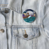 Cartoon Viking Invasionsflotte Button (Beispiel)
