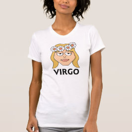 Cartoon Virgo Jungfrau T-Shirt