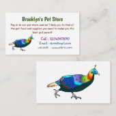 Cartoon Visitenkarte (Vorne/Hinten)