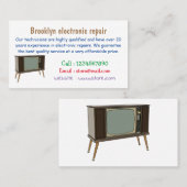 Cartoon Visitenkarte (Vorne/Hinten)