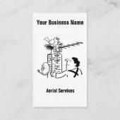 Cartoon-Visitenkarte Visitenkarte (Rückseite)