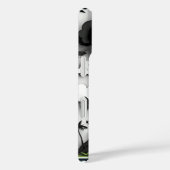 Cartoon Volcano Eruption & Palm Trees Phone Case (Rückseite / Rechts)