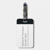 Cartoon Voldemort - Meister der Dunklen Künste Gepäckanhänger (Rückseite vertikal)