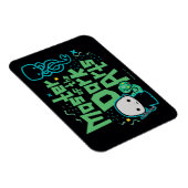 Cartoon Voldemort - Meister der Dunklen Künste Magnet (Rechte Seite)