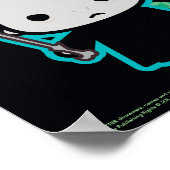 Cartoon Voldemort - Meister der Dunklen Künste Poster (Ecke)