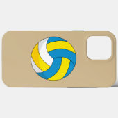 Cartoon Volleyball Ball Case-Mate iPhone Hülle (Rückseite (Horizontal))