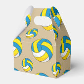Cartoon Volleyball Ball Geschenkschachtel (Vorderseite)