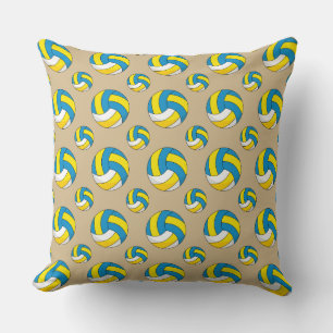 Cartoon Volleyball Ball Kissen
