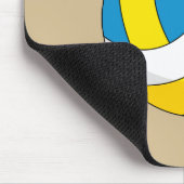Cartoon Volleyball Ball Mousepad (Ecke)
