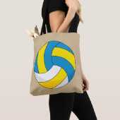 Cartoon Volleyball Ball Tasche (Von Nahem)
