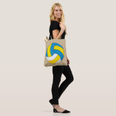Cartoon Volleyball Ball Tasche (Am Model)