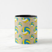 Cartoon Volleyball Ball Tasse (Zentrum)