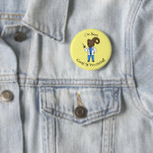 Cartoon von Bighorn-Schafen Button (Beispiel)