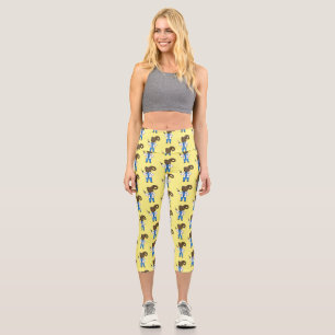 Cartoon von Bighorn-Schafen Capri Leggings