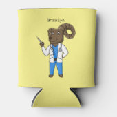 Cartoon von Bighorn-Schafen Dosenkühler (Vorderseite)