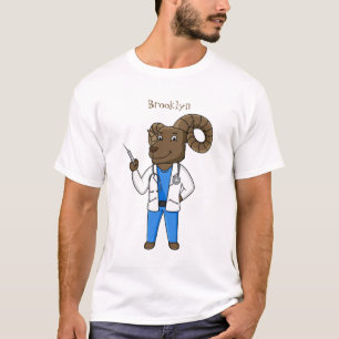 Cartoon von Bighorn-Schafen T-Shirt