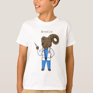 Cartoon von Bighorn-Schafen T-Shirt