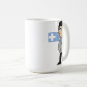 Cartoon von Doktor Kaffeetasse (VorderseiteRechts)