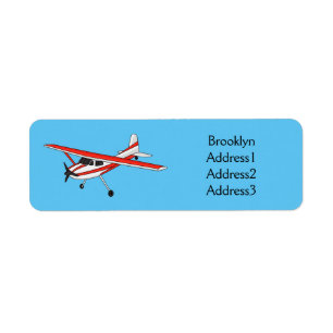 Cartoon von dreirädrigen Flugzeugen