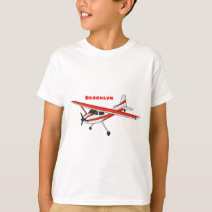 Cartoon von dreirädrigen Flugzeugen T-Shirt