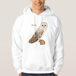 Cartoon von Eulenvögeln Hoodie