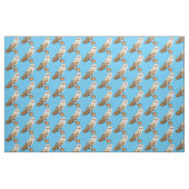 Cartoon von Eulenvögeln Stoff (Fat Quarter (45,7 x 55,9 cm))