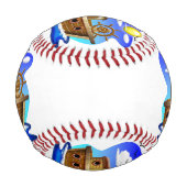 Cartoon von Fischereifahrzeugen Baseball (Rückseite)