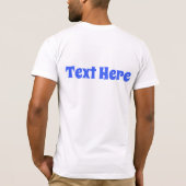 Cartoon von Fischereifahrzeugen T-Shirt (Rückseite)