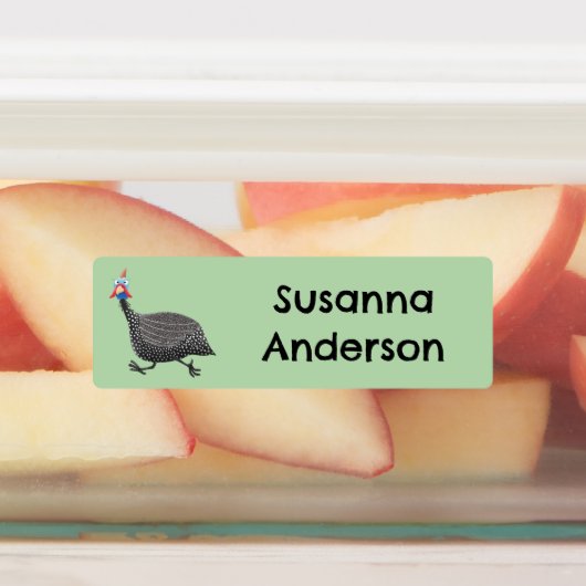 Cartoon von Guinguaul personalisiert Etiketten (Befestigt)