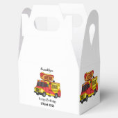 Cartoon von Hot Dog Futter LKW Geschenkschachtel (Geöffnet)