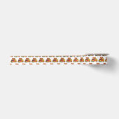 Cartoon von Hot Dog Futter LKW Satinband (Vorderseite)