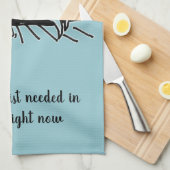 Cartoon von Küchenhandtuch aus Organismus Geschirrtuch (Viertel Falte)