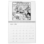 Cartoon von Leash Dog 2 - Kalender (Mär 2026)