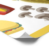 Cartoon von LKW-Festivalen Poster (Ecke)