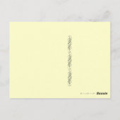 Cartoon von Marie Antoinette ~ Postkarte (Rückseite)