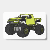 Cartoon von Monster Ausweis (Rückseite)