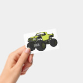 Cartoon von Monster Ausweis (Handheld)