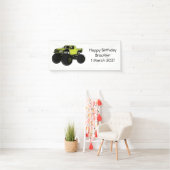 Cartoon von Monster Banner (Insitu)