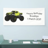 Cartoon von Monster Banner (Messe)