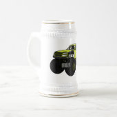 Cartoon von Monster Bierglas (Vorderseite Links)