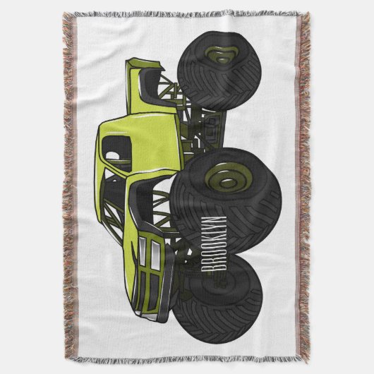 Cartoon von Monster Decke (Vorderseite Vertikal)