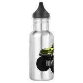 Cartoon von Monster Edelstahlflasche (Links)