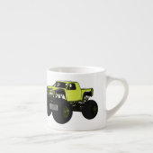 Cartoon von Monster Espressotasse (Rechts)