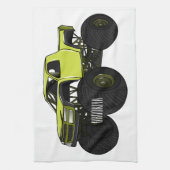 Cartoon von Monster Geschirrtuch (Vertikal)