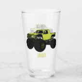 Cartoon von Monster Glas (Rückseite)