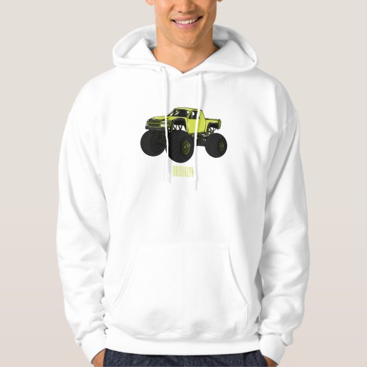 Cartoon von Monster Hoodie (Vorderseite)